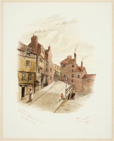 Butcher Bank, Newcastle upon Tyne door John Teasdale